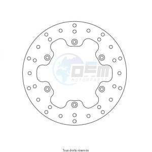 Product image: Sifam - DIS1204 - Brake Disc Yamaha Ø220x133x115  Mounting holes 6xØ6,5 Disk Thickness 4,5 