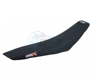 Product image: Crossx - UM712-1B - Saddle Cover HUSABERG TE 125 250 300 -12 2 STROKE UGS BLACK (UM712-1B) 