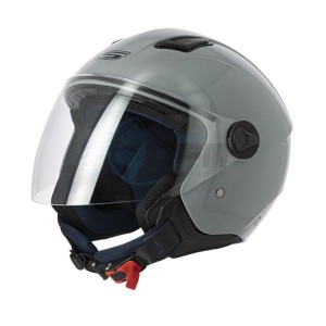 Product image: S-Line - DMJ4F1002 - Helmet Jet S779 LEOV - Grey Brillant - Size S 