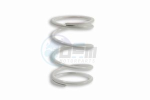 Product image: Malossi - 2911072W0 - Pressure spring for Vario - White Ø ext.68x0mm - Section 5, 2mm Tarage 9, 9kg 