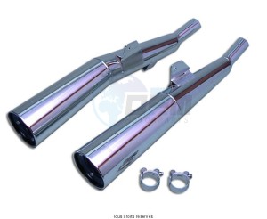 Product image: Marving - 01Y2025 - Silencer  MASTER XS 400 82 Approved - Sold as 1 pair Chrome  