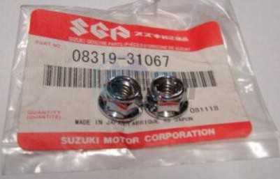 Product image: Suzuki - 08319-31067 - NUT 6MM  1