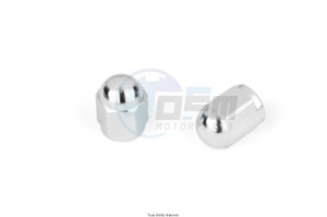 Product image: Kyoto - KP100 - Tyre Valve Cap Hexagonal Color Silver for 1 pair 