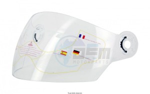 Product image: S-Line - ECRANDEC - Visor Clear S740 Demi Jet Eco   