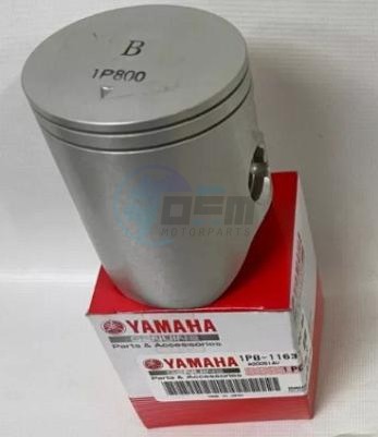 Product image: Yamaha - 1P8116300000 - PISTON ASSY (STD)  0
