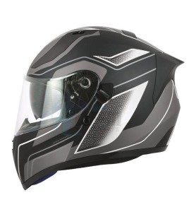 Product image: S-Line - IFV1G2201 - Integral Helmet S441 VENGE + PINLOCK - Black Mat / White - XS 