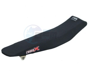 Product image: Crossx - UM419-1B - Saddle Cover YAMAHA YZF 450 2018-2020 YZF 250 2019-2020 WRF 250 2020 WRF 450 19-20 UGS BLACK (UM419-1B) 