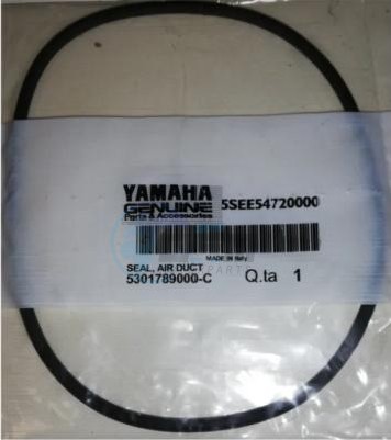 Product image: Yamaha - 5SEE54720000 - SEAL, AIR DUCT  0