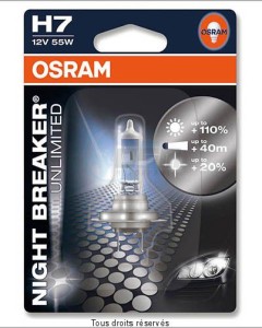 Product image: Osram - OP64210NBU-01B - Lamp H7 Night Breaker - 12v 55w PX26d Bister 1 Light bulb 