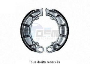 Product image: Sifam - KB157 - Brake shoes Ø159.5 X L 30mm 