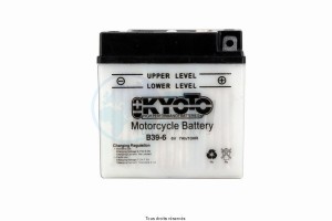 Product image: Kyoto - 706131 - Battery B39-6 L 126mm  W 48mm  H 126mm 6v 7ah Acid 0,3l 
