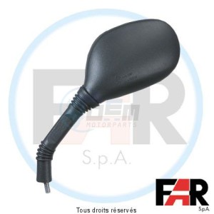 Product image: Far - MIR125 - Mirror Left Black M8    
