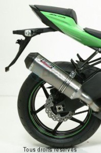 Product image: Giannelli - 73742T6KY - Exhaust ZX6R '09/10  Hom. CAP 9 Complete exhaust Silencer Titan + End cap Carb 