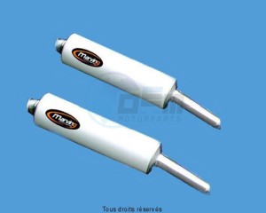 Product image: Marving - 01ALD750SSEU - Silencer  SUPERLINE DUCATI SS Approved Sold as 1 pair Position Low  Small Oval Alu 
