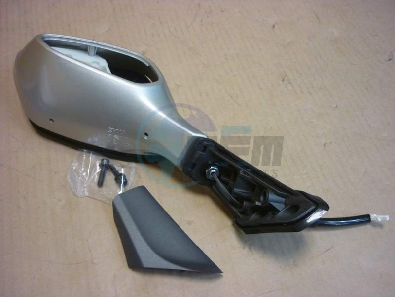 Product image: Sym - 88110-L3A-008-OQ - R. BACK MIRROR COMP-WITHOUT WINKER(S-7S)  0