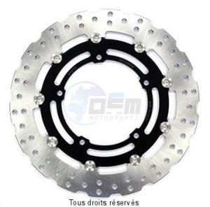 Product image: Sifam - DIS1330FW - Brake Disc Yamaha Ø310x150x132  Mounting holes 5xØ8,5 Disk Thickness 5 