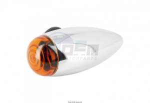 Product image: Sifam - CLI7043 - Mini Indicator Approved C.E Bullet Chrome-Sold per piece  Light bulb : OL7550 