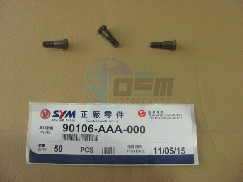 Product image: Sym - 90105-T36-000 - HINGE PIN  1