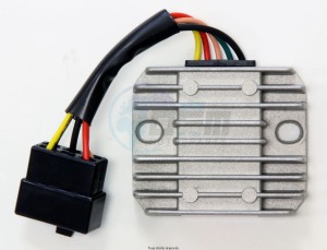 Product image: Kyoto - IND155 - Voltage Regulator Kymco Malaguti 12V/10A - Mono Phase 5 connectors  