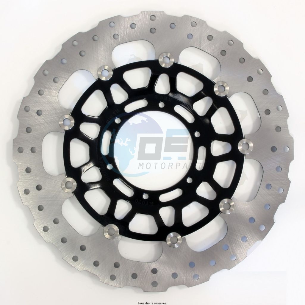 Product image: Sifam - DIS1160FW - Brake Disc Honda Ø330x110x94   Mounting holes 6xØ6,5 Disk Thickness 4,5  ET-Offset 12,5  1