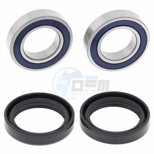 Product image: All Balls - 25-1482 - Wheel bearing kit with dust seal SUZUKI RMX 450 Z 2010-2011 / RM-Z 250 2008-2009 / RM-Z 450 2015-2016 
