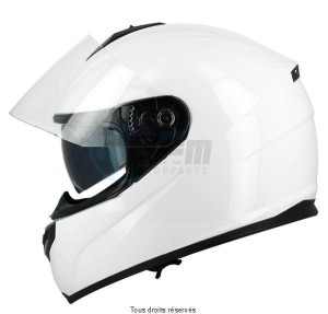 Product image: S-Line - IFF2G1005 - Full Face Helmet S440 White XL Halo - Uni  Double Visor 