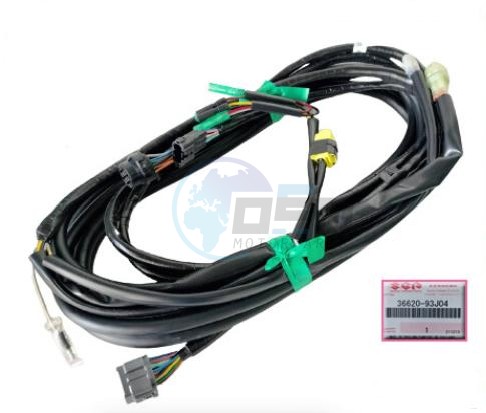 Product image: Suzuki - 36620-93J04 - Wire assy, remote control (L:5000)  0