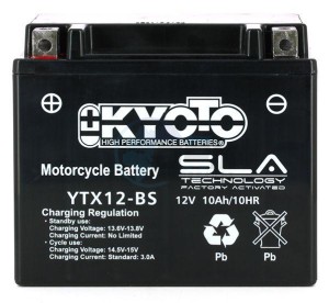 Product image: Kyoto - 512120 - Battery  YTX12-BS SLA-AGM - Without Acid. Ready to Use 