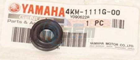 Product image: Yamaha - 4KM1111G0000 - RUBBER, MOUNT 1   0