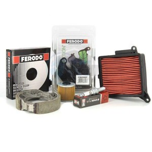 Product image: Ferodo - KITENT14 - Maintenance kit for Piaggio Vespa GTS Super Sport - 20/2013 