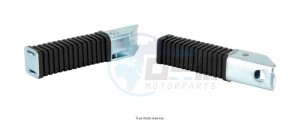 Product image: Kyoto - REPOS10 - Footrest Square type Honda Fixation Ø10mm With Rubber padding 