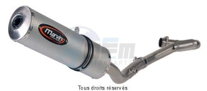 Product image: Marving - 01TIY37EU - Silencer  MOTARD WR 250 F 04 Approved Small Oval Titanium  