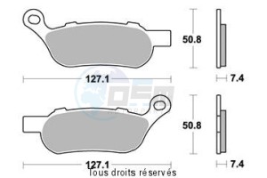 Product image: Sifam - S9035N - Brake Pad Sifam Sinter Metal   S9035N 