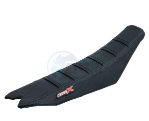 Product image: Crossx - M913-3BBB - Saddle Cover BETA RR-RS 2020 TOP BLACK- SIDE BLACK-STRIPES BLACK (M913-3BBB) 