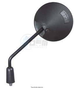 Product image: Far - MIR1407 - Mirror G/D Rond Black M10    