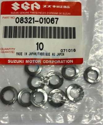 Product image: Suzuki - 08321-01067 - WASHER,LOCK  0