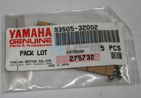 Product image: Yamaha - 935053200200 - BALL  0