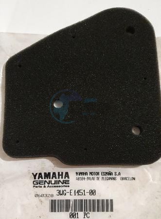 Product image: Yamaha - 3WGE44510000 - ELEMENT, AIR CLEANER  0