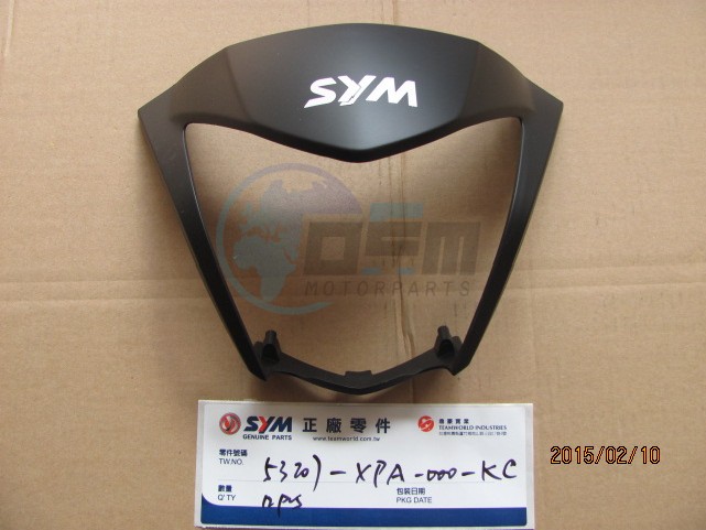 Product image: Sym - 53207-XPA-000-KC - FR. HANDLE COVER GARNISH  0
