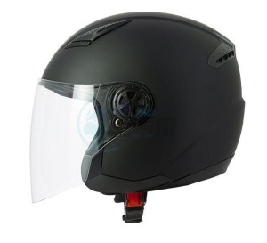 Product image: Osone - JEOS1F1001 - Jet Helmet S200 BROOKLYN - Black Mat - Size XS 