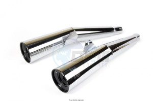 Product image: Marving - 01H2135 - Silencer  MASTER CB 750 SEVEN FIFTY Approved - Sold as 1 pair Chrome  