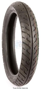 Product image: Duro - KT12861S - Tyre  Duro Moto 120/80x16 Dm1075  60p   