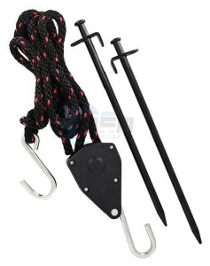 Product image: Sifam - KIT-BARNUM - Anchoring Kit – Tent fixing - with pulley (1 per foot) 