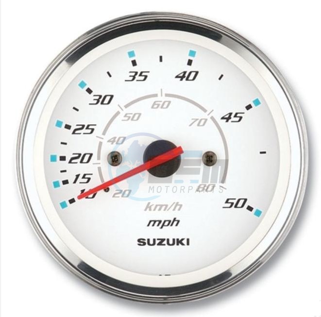 Product image: Suzuki - 34100-93J33 - Speedometer assy (max 80kmh)  0