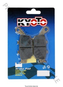 Product image: Kyoto - S1082 - Brake Pad Kyoto Semi-Metal SUZUKI 125 BURGMAN 2002-2006   