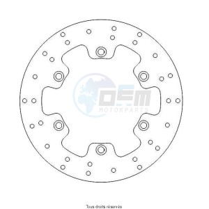 Product image: Sifam - DIS1087 - Brake Disc KTM Ø300x143x127  Mounting holes 6xØ6,5 Disk Thickness 4 