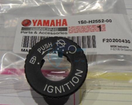 Product image: Yamaha - 1S0H25520000 - CAP, SWITCH  0