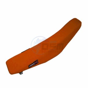 Product image: Crossx - M518-1O - Saddle Cover KTM SXF 250-450 16-18  SX 125-150 16-18 SX 250 17-18 EXC 17-19 ORANJE (M518-1O) 