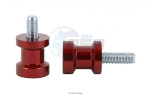 Product image: Sifam - DIAB015 - Diabolo Alu Red Ø10mm x1.25 Anodised Red Ø 27 L 31mm 