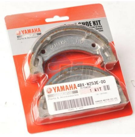 Product image: Yamaha - 4BXW253E0000 - BRAKE SHOE SET   0